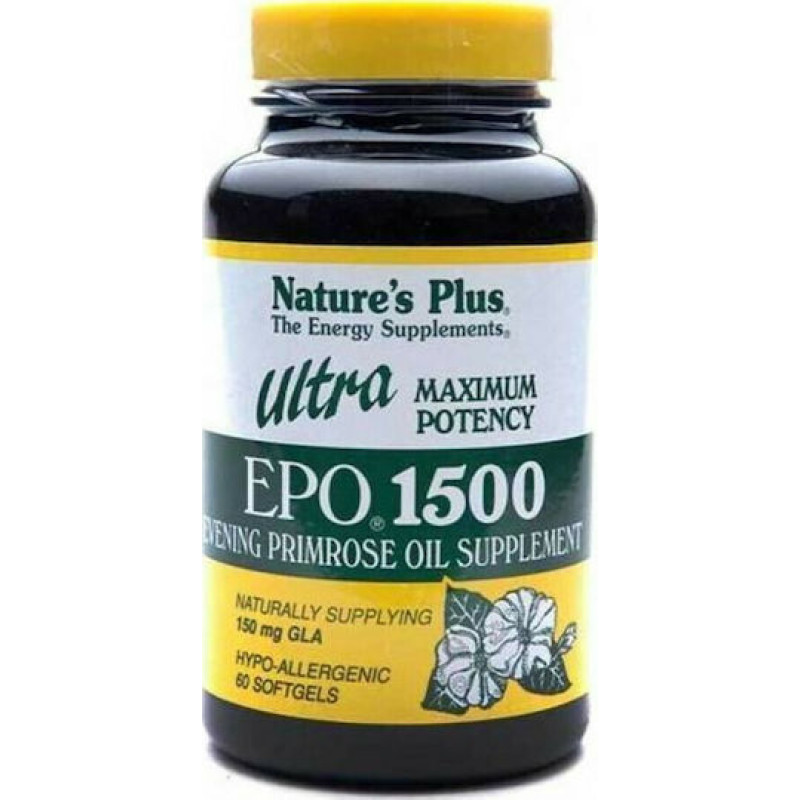 Nature's Plus Ultra Epo Συμπλήρωμα για την Εμμηνόπαυση 60 μαλακές κάψουλες